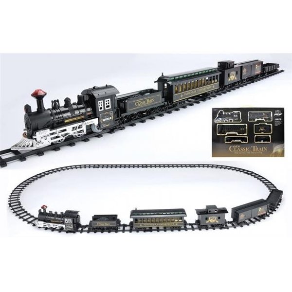 Northlight Seasonal Northlight Seasonal 31758986 Battery Operated Lighted & Animated Classic Train Set with Sound 31758986